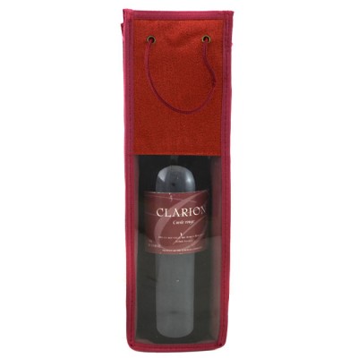 180527-WINE BOTTLE HOLDER RED COLOR